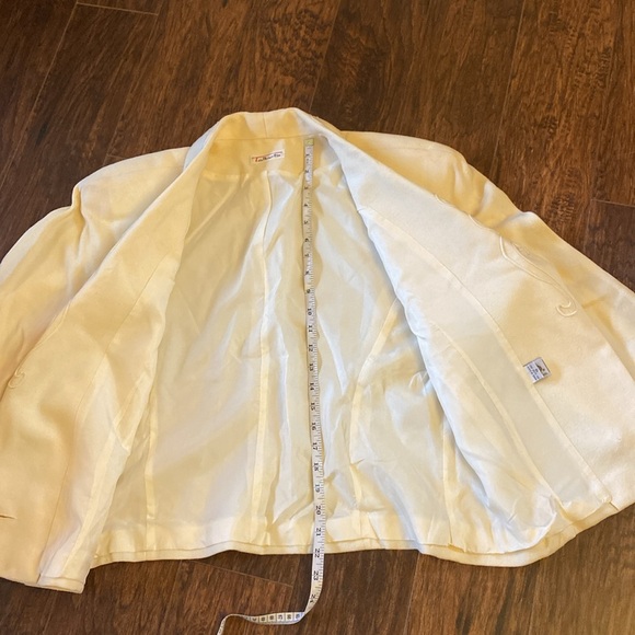 Vintage Talbots USA Wool One Button Career Blazer Jacket - Picture 7 of 8